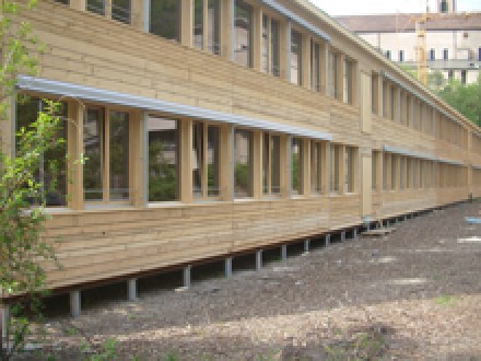 Moderner Fundamentbau setzt neue Mastbe im Holzbau
