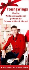 YoungWings Charity-Weihnachtsauktion powered by Thomas Mller & friends 