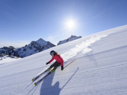 <b>Skigebiete, die sogar Profis berzeugen</b><br>
Stressfreies Pistenvergngen auf 55 Kilometern im Tannheimer Tal

