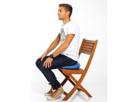 <b>Aktives Sitzen frdert Rckengesundheit</b></br>
Mit dem original Dynair Ballkissen von TOGU im Sitzen den Rcken und die Balance trainieren