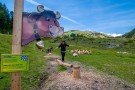 Zauchensee, KUHparKUHr Kuh-Balanceakt | 26.04.2017 | JPG, 15 x 10 cm, 300dpi | 2.0MB