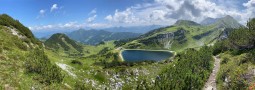 4 Gipfel Tour, Panorama  Liftgesellschaft Zauchensee | 02.06.2022 | JPG, 50x18 cm, 300dpi | 1.7MB