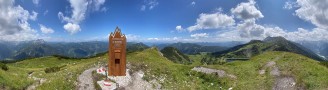 4 Gipfel Tour, Panorama  Liftgesellschaft Zauchensee | 02.06.2022 | JPG, 50x14 cm, 300dpi | 1.3MB