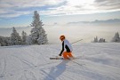 Skifahren am Brauneck, Alpenregion Tegernsee Schliersee. Foto: Hubert Walther; Alpen Plus. Hinweis: Verwendung nur in Zusammenhang mit dem Dein Winter. Dein Sport. Summit | 02.09.2015 | JPG; 15 x 10 cm; 300dpi | 1.0MB