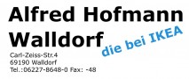 � Alfred Hofmann
GmbH in Walldorf, Logo | 26.01.2022 | JPG | 0.1MB