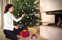 V-Serie, Klassiker und exklusive Einzelanfertigungen von KRINNER<br>
Christbaumständer mit Seilzuglösung garantiert ein friedliches Weihnachtsfest 

