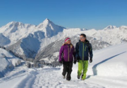<b>Auf verschneiten Pfaden � Winterwandern im Tannheimer Tal</b><p>

