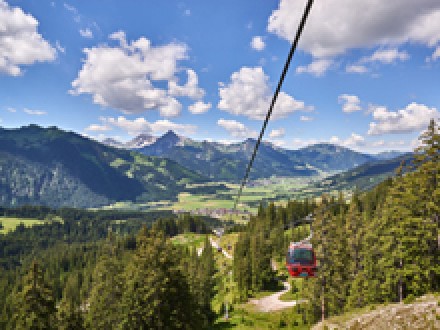 <b>Das Ticket zu den sch�nsten Aussichten </b><br>
Mit �Sommerbergbahnen inklusive� das gesamte Angebot des Tannheimer Tals erkunden
