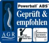 AGR-Gütesiegel Powerball ABS | 15.03.2008 | jpg, 5 x 4,4cm, 300dpi | 0.2MB