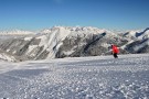Skifahrer im Skigebiet Zauchensee genießen die perfekt präparierten Pisten | 15.01.2008 | JEPG, 15 x 10cm, 300dpi | 1.3MB